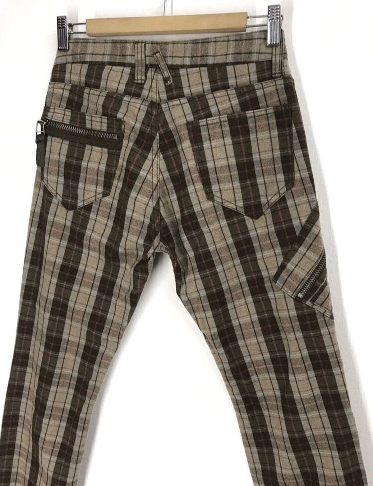 Japanese Brand Custom Culture Five Pocket Tartan/check Regular Fit Pant Size US 30 / EU 46 - 7 Thumbnail