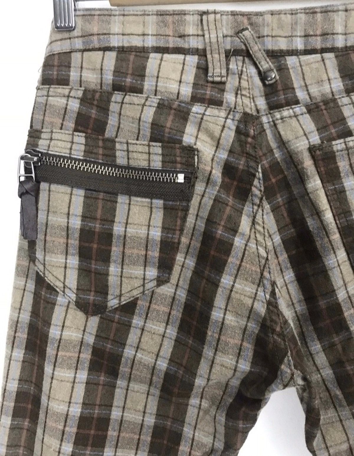 Japanese Brand Custom Culture Five Pocket Tartan/check Regular Fit Pant Size US 30 / EU 46 - 8 Thumbnail