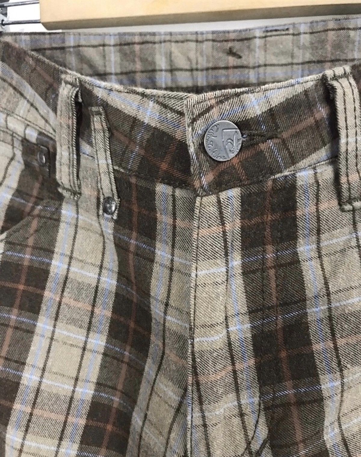 Japanese Brand Custom Culture Five Pocket Tartan/check Regular Fit Pant Size US 30 / EU 46 - 3 Thumbnail