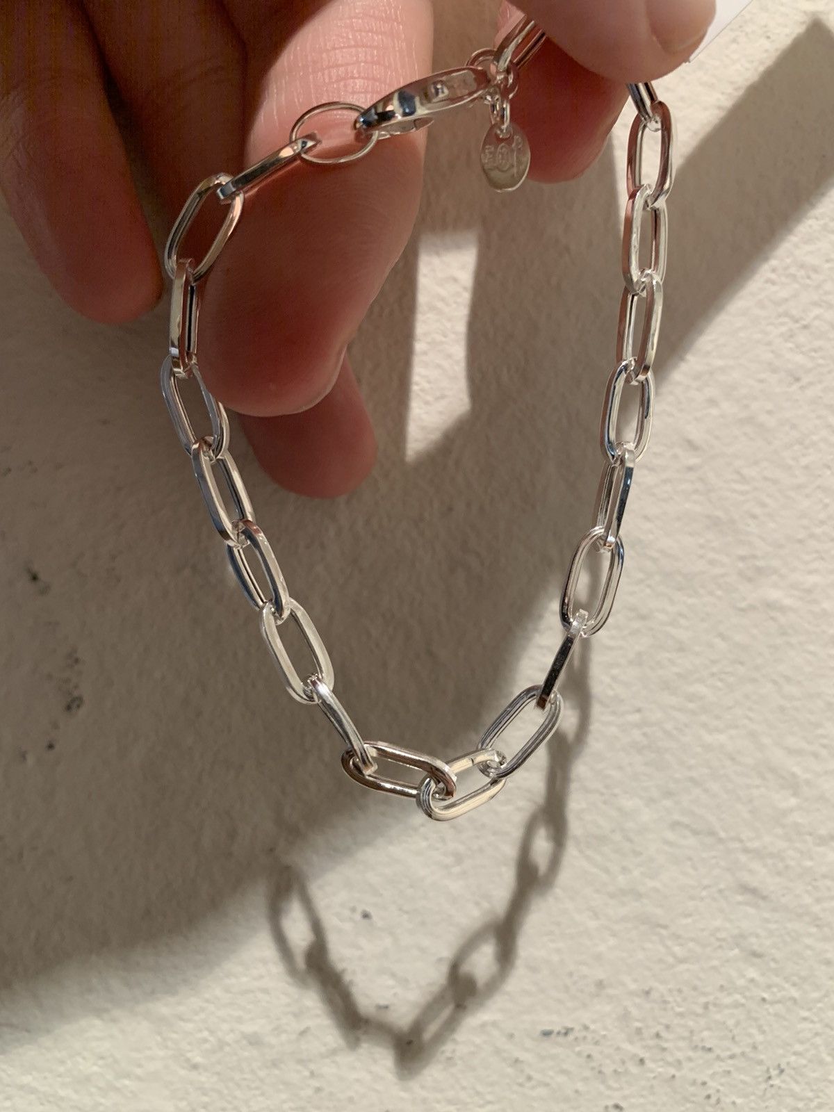 Jewelry *RARE* Italian 925 Sterling Silver Hermès Style Bracelet Size ONE SIZE - 1 Thumbnail
