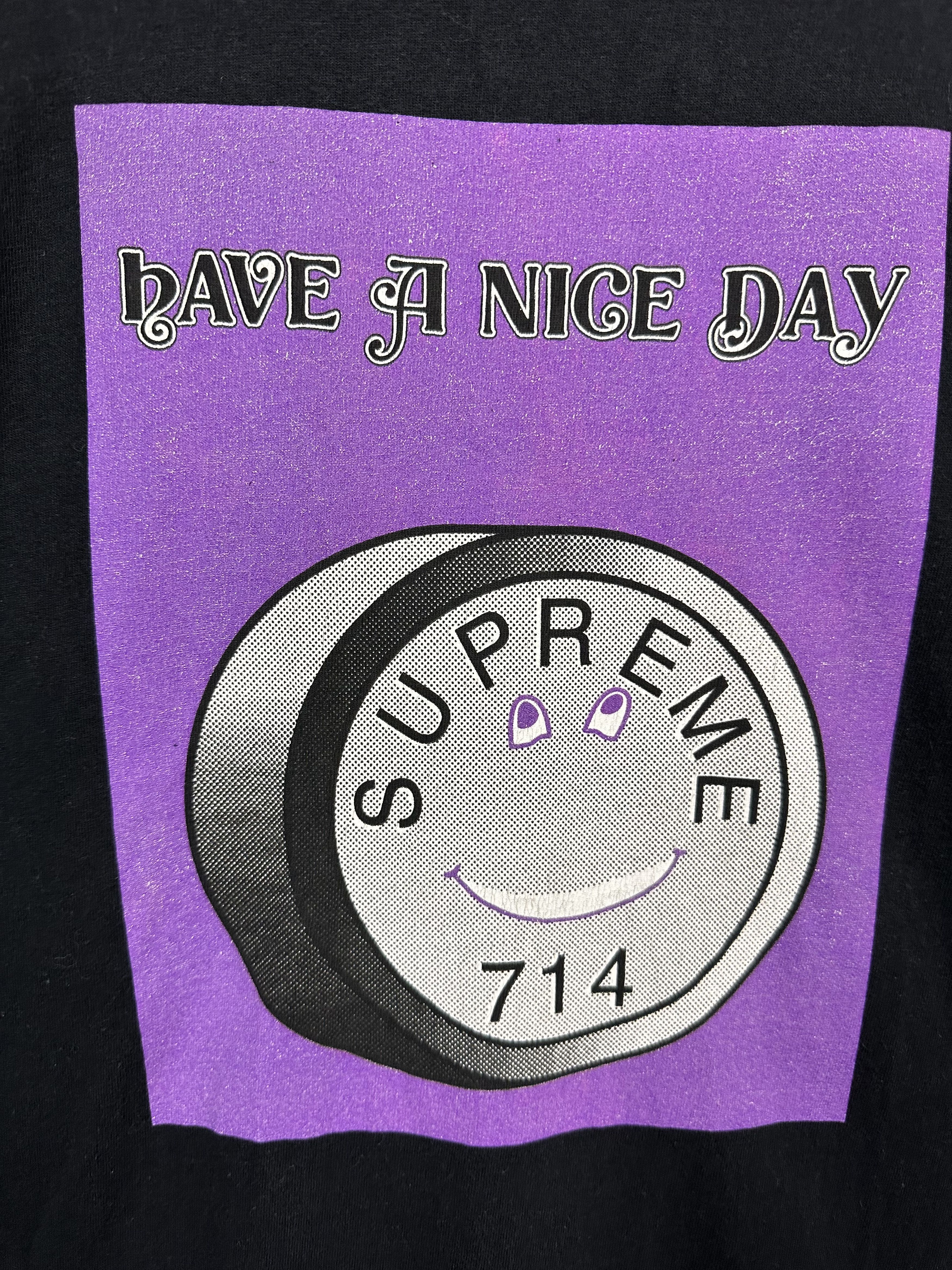 Supreme Supreme Have A Nice Day 714 T-Shirt Size US M / EU 48-50 / 2 - 3 Thumbnail