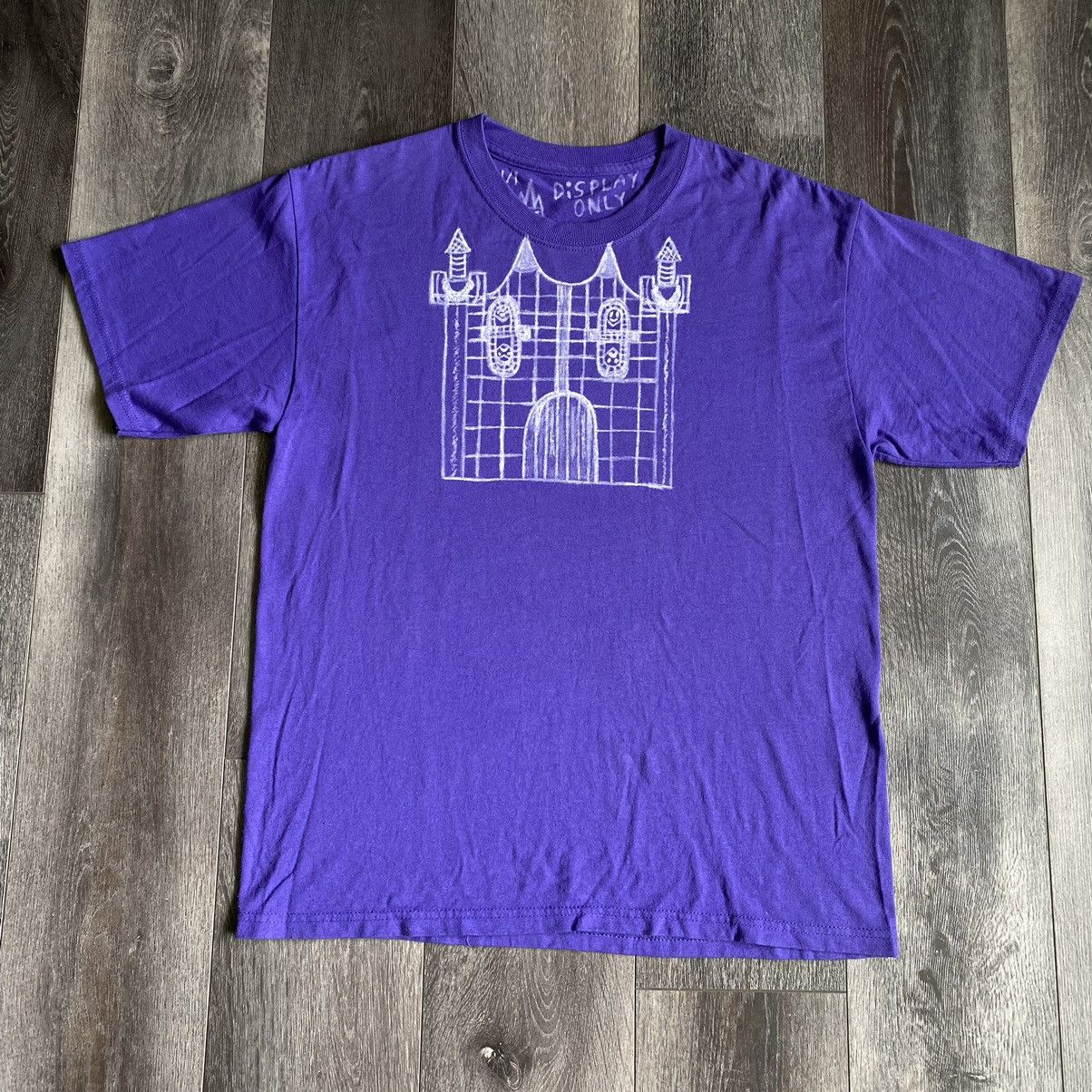 Vintage Custom Vintage Castle Drain Bladee Graphic Logo Tee Shirt Size US M / EU 48-50 / 2 - 1 Thumbnail