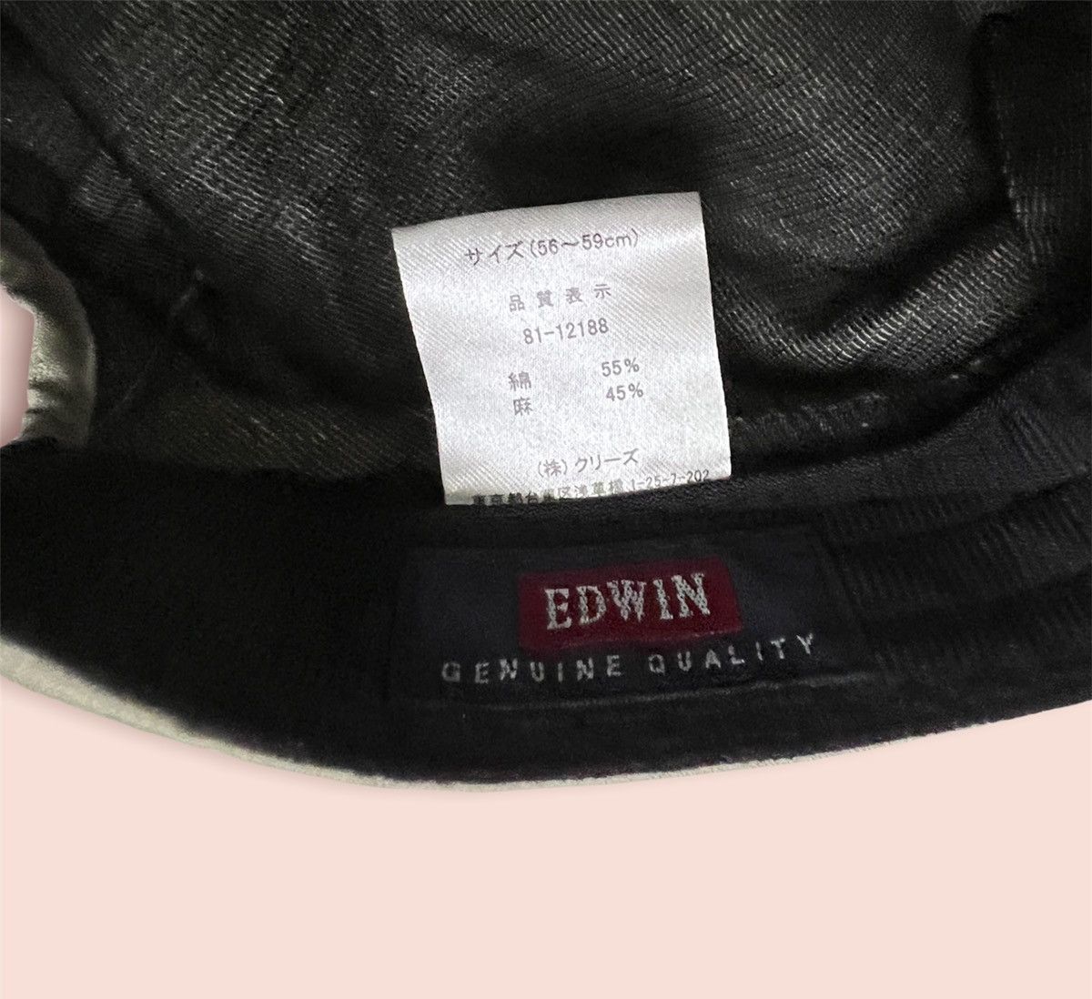 Edwin × Japanese Brand VINTAGE EDWIN RIPSTOP MILITARY ARMY WORKER HAT Size ONE SIZE - 14 Thumbnail