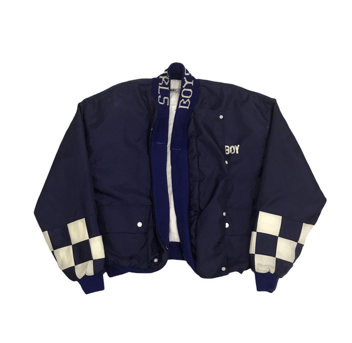 Michiko Koshino Vintage Michiko Koshino London Racing Jacket Size US XL / EU 56 / 4 - 4 Thumbnail
