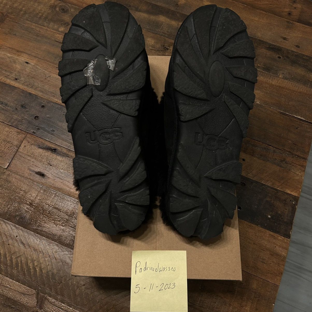 Chrome Hearts × Ugg Chrome Heart Ugg fur slippers Size US 10 / EU 43 - 3 Thumbnail