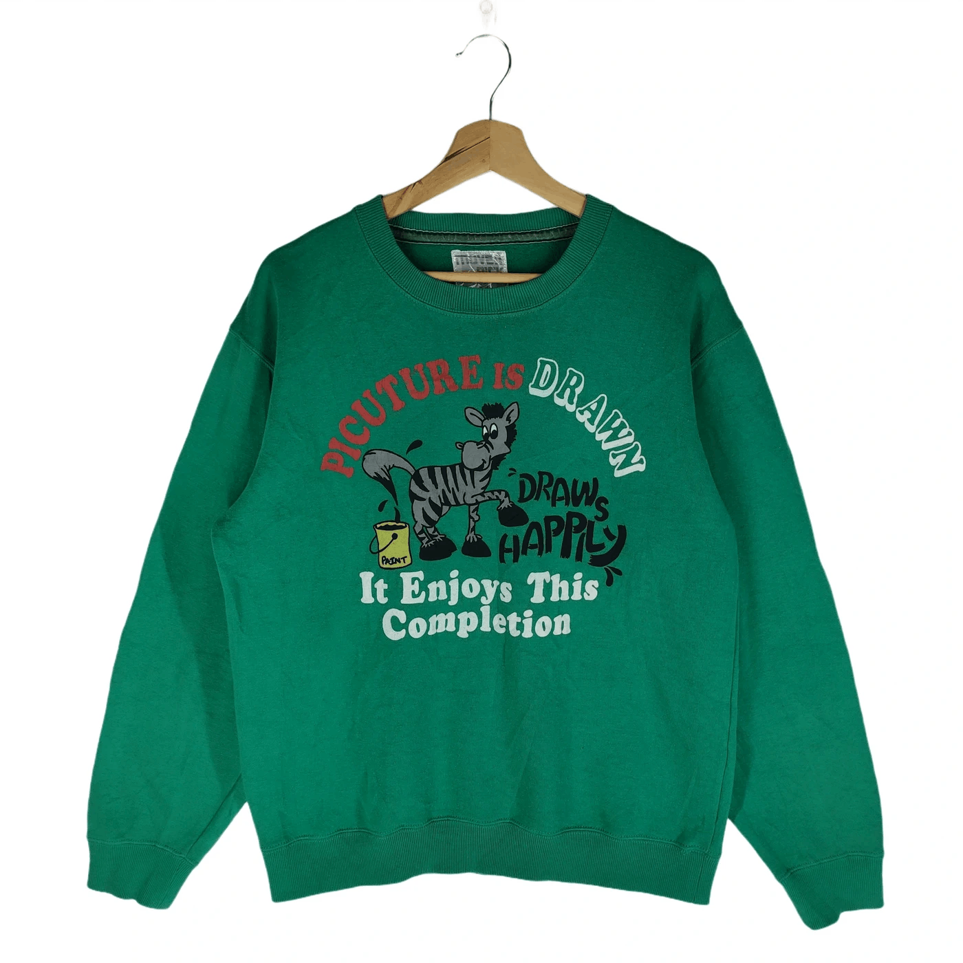 image of Canadian Sweater x Vintage Moven Pick Canadian Sweatshirts in Green, Men's (Size Large)