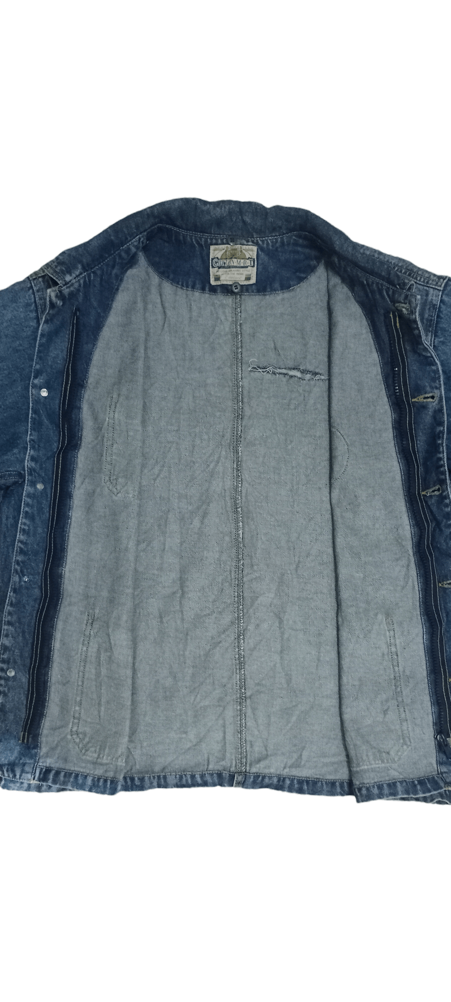 Japanese Brand Vintage Japanese Brand Multi Pocket Denim Jacket Size US M / EU 48-50 / 2 - 7 Thumbnail