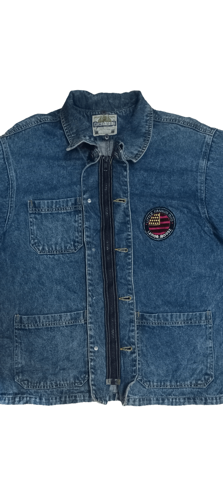 Japanese Brand Vintage Japanese Brand Multi Pocket Denim Jacket Size US M / EU 48-50 / 2 - 6 Thumbnail
