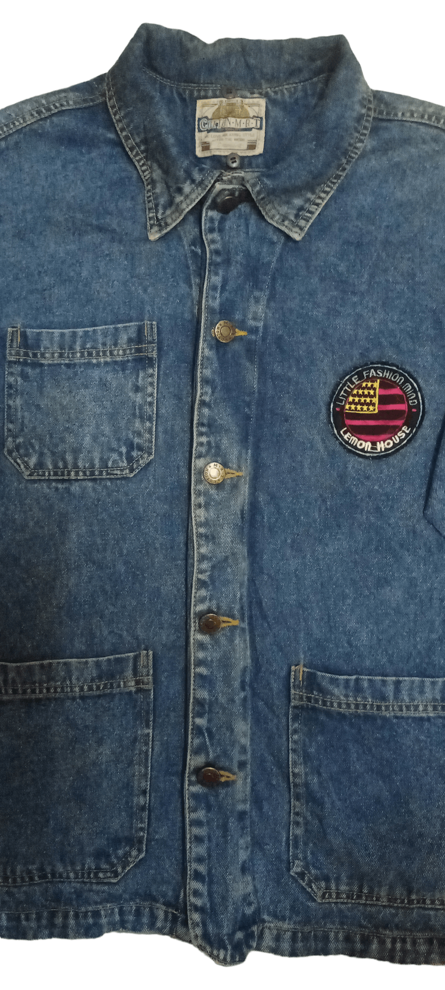Japanese Brand Vintage Japanese Brand Multi Pocket Denim Jacket Size US M / EU 48-50 / 2 - 5 Thumbnail