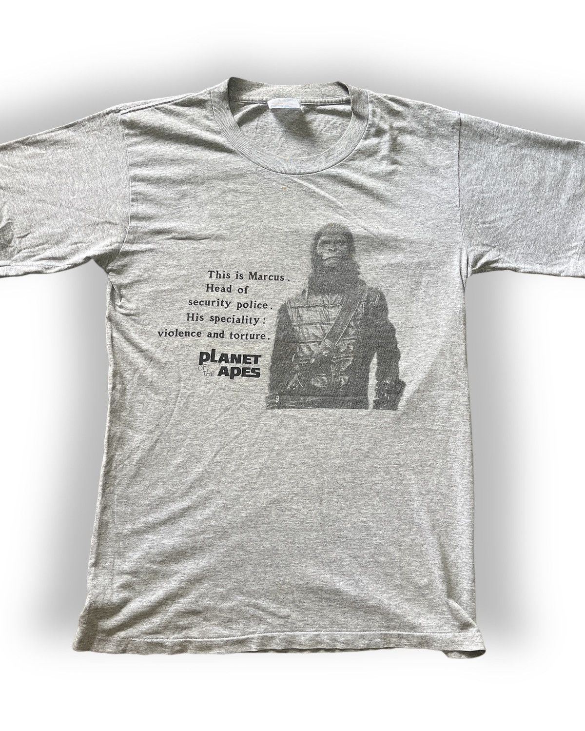 Vintage Rare Vintage Planet Of The Apes 1968 Character TShirts Size US M / EU 48-50 / 2 - 1 Thumbnail