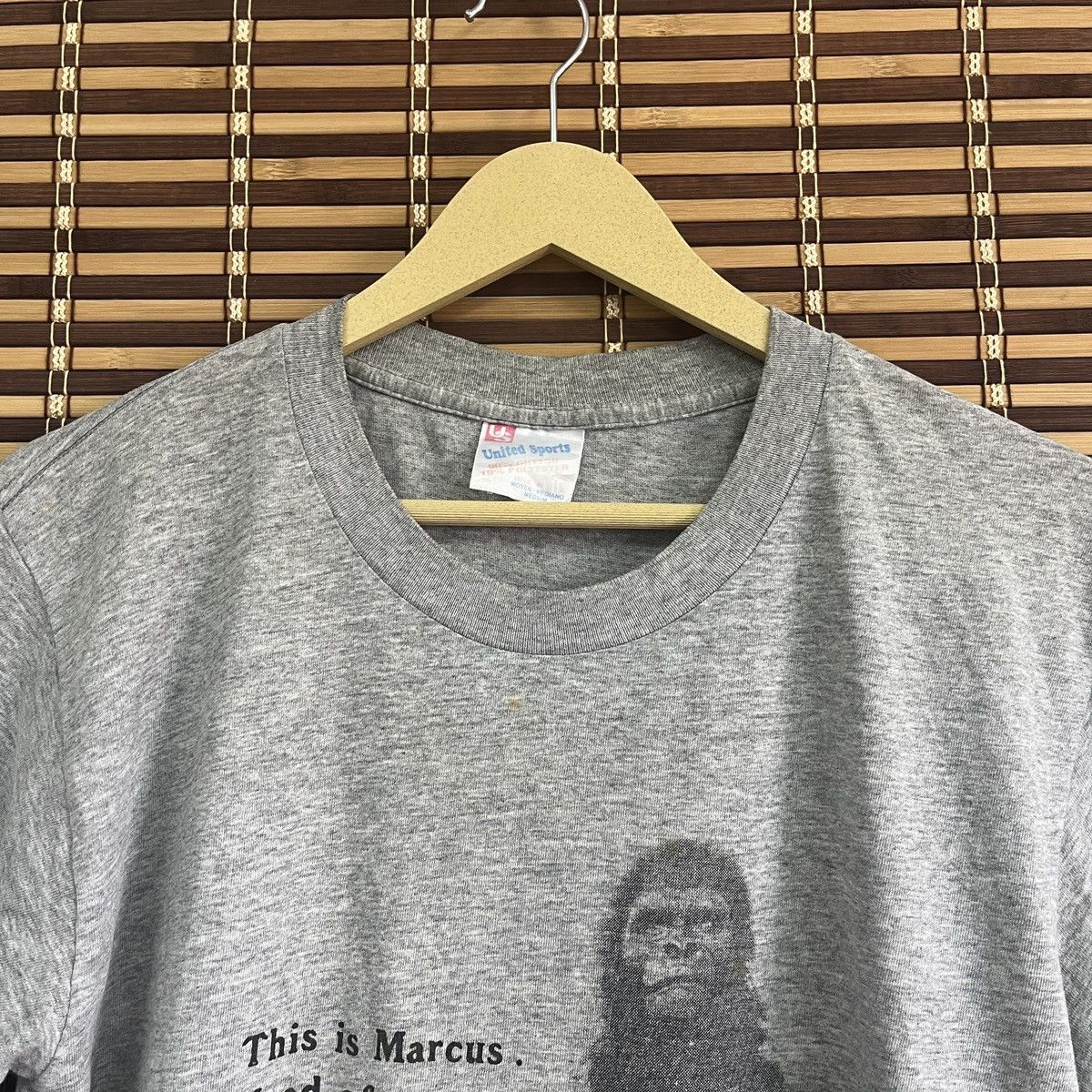 Vintage Rare Vintage Planet Of The Apes 1968 Character TShirts Size US M / EU 48-50 / 2 - 15 Thumbnail