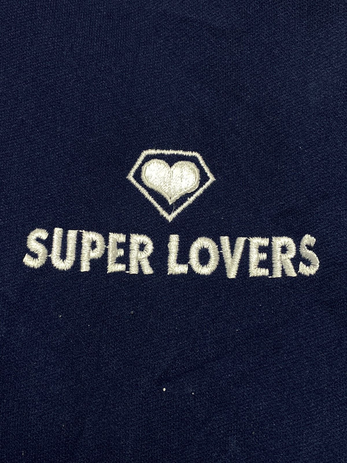 Japanese Brand 1990s Super Lovers - Poem Tracktop Jacket Size US L / EU 52-54 / 3 - 4 Thumbnail