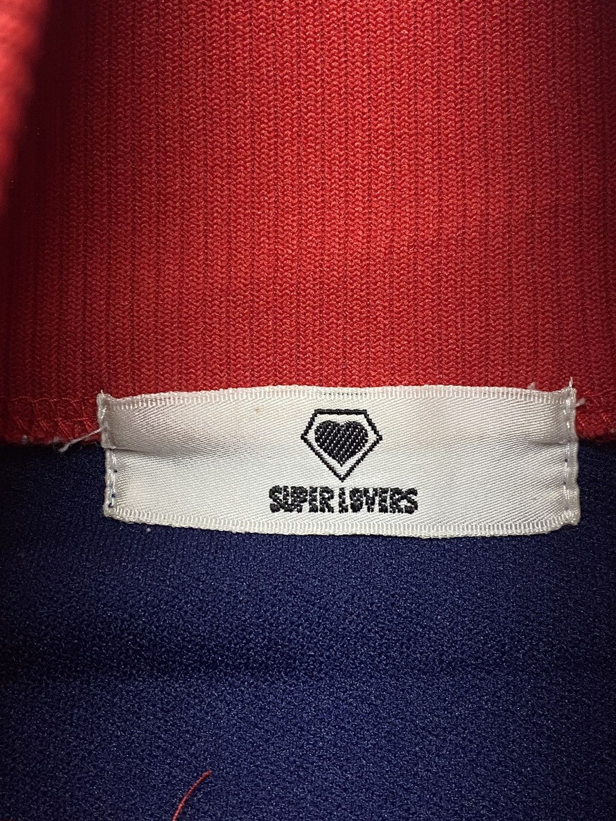 Japanese Brand 1990s Super Lovers - Poem Tracktop Jacket Size US L / EU 52-54 / 3 - 6 Thumbnail