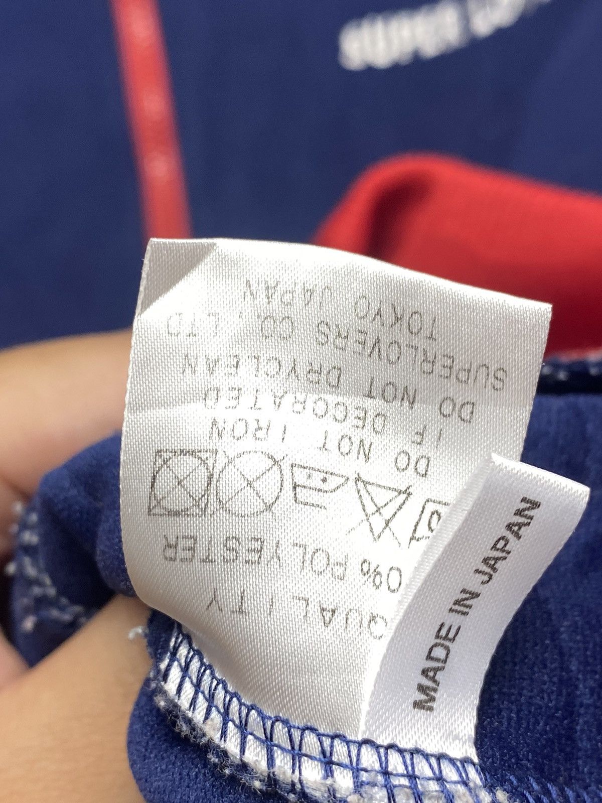 Japanese Brand 1990s Super Lovers - Poem Tracktop Jacket Size US L / EU 52-54 / 3 - 7 Thumbnail