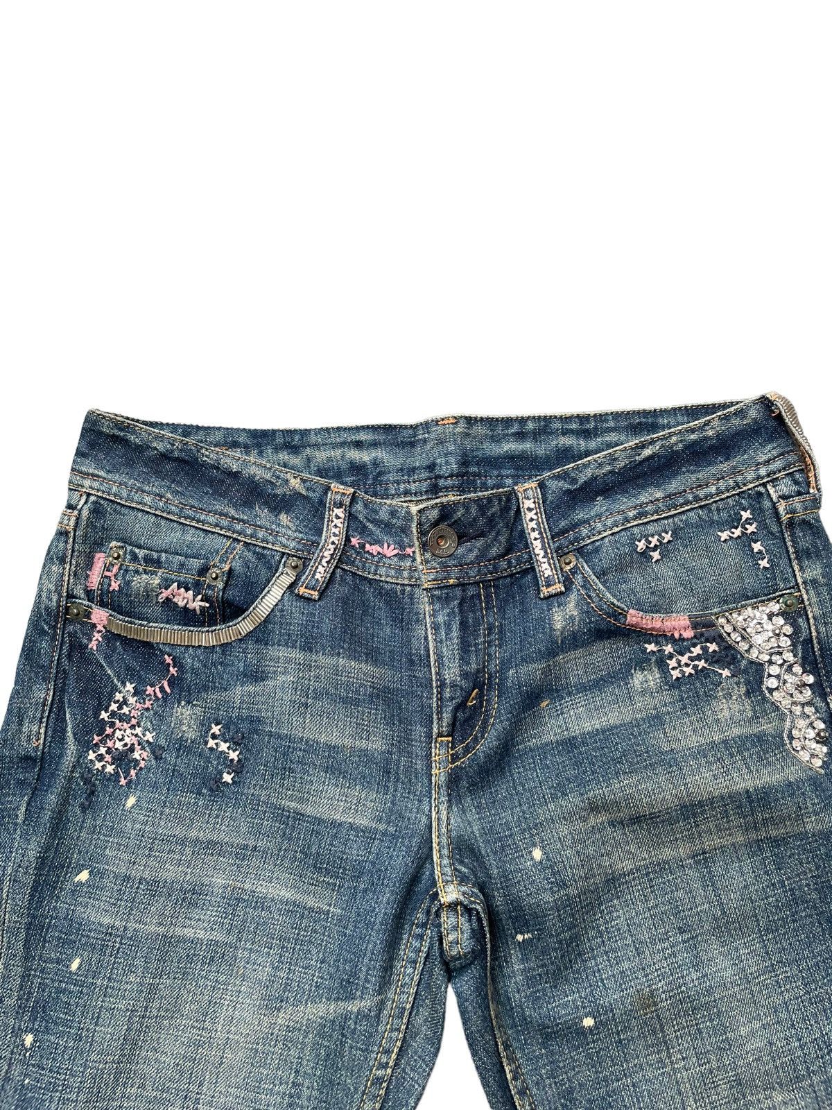 Levi's Vintage 2006 Levis FL 553 Distresed Custom Size 32" / US 10 / IT 46 - 6 Thumbnail