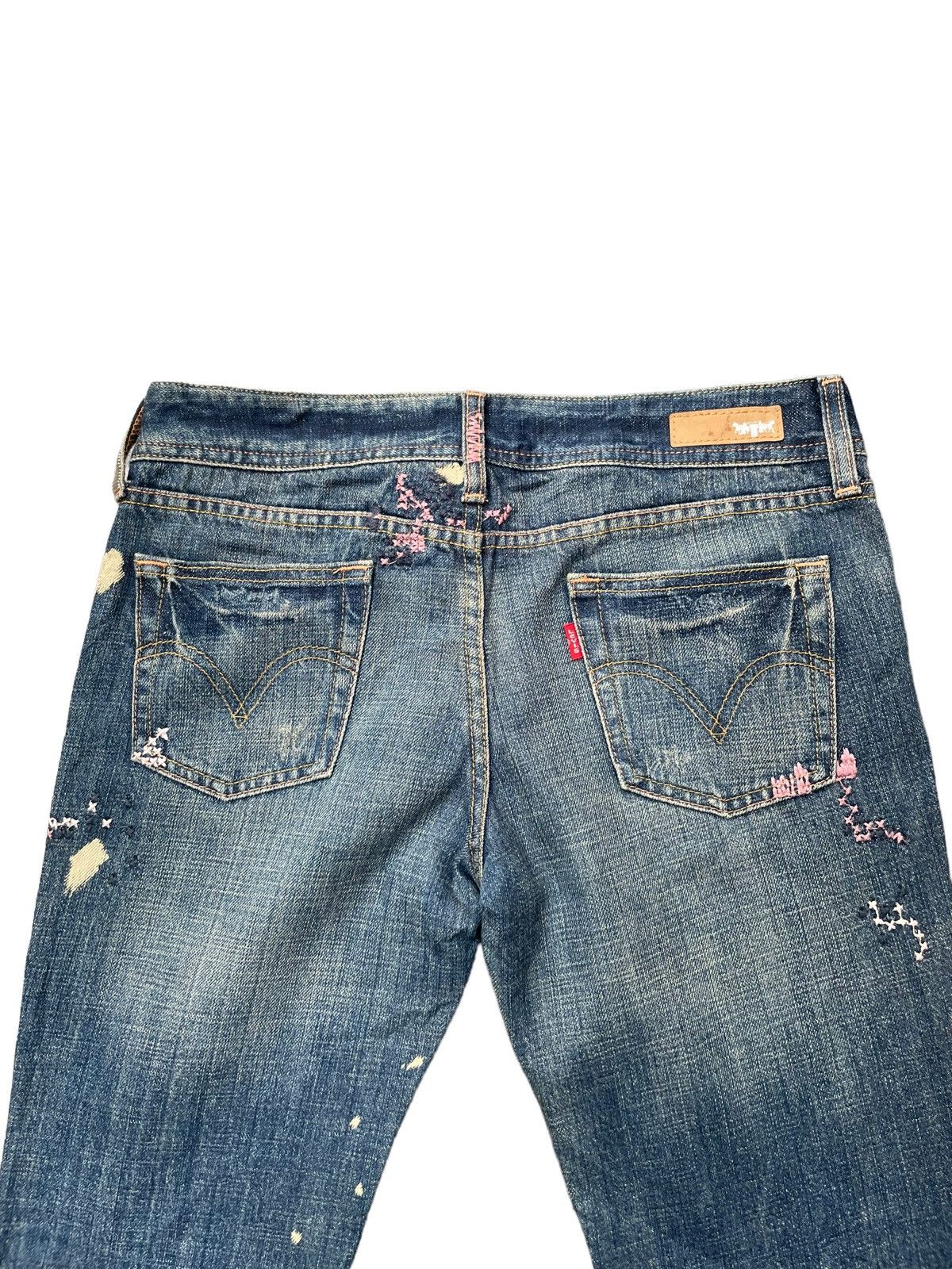 Levi's Vintage 2006 Levis FL 553 Distresed Custom Size 32" / US 10 / IT 46 - 10 Thumbnail