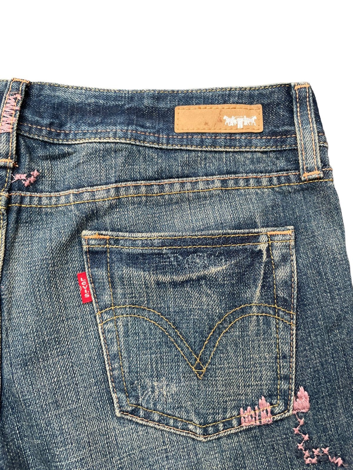 Levi's Vintage 2006 Levis FL 553 Distresed Custom Size 32" / US 10 / IT 46 - 11 Thumbnail