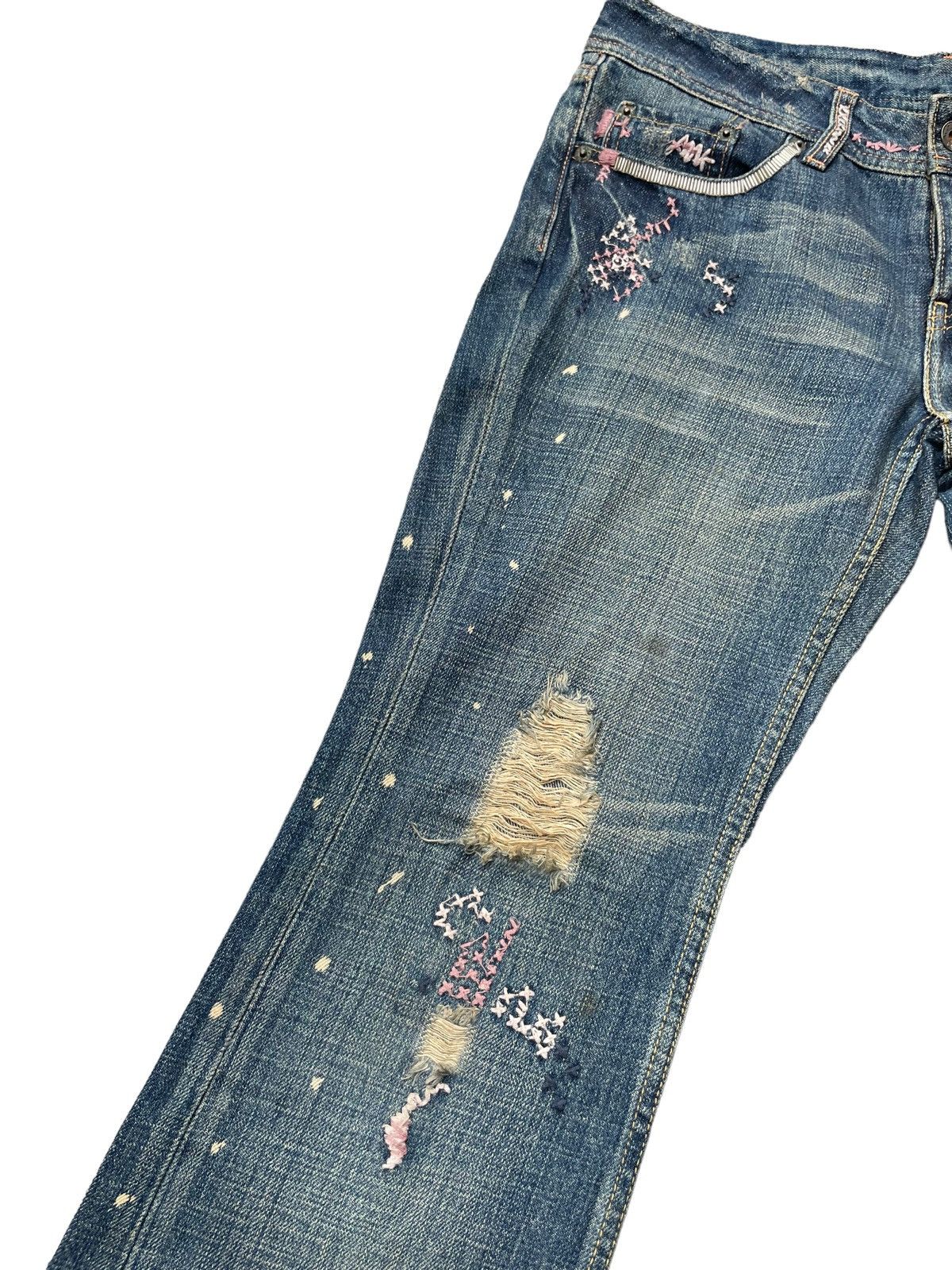 Levi's Vintage 2006 Levis FL 553 Distresed Custom Size 32" / US 10 / IT 46 - 5 Thumbnail