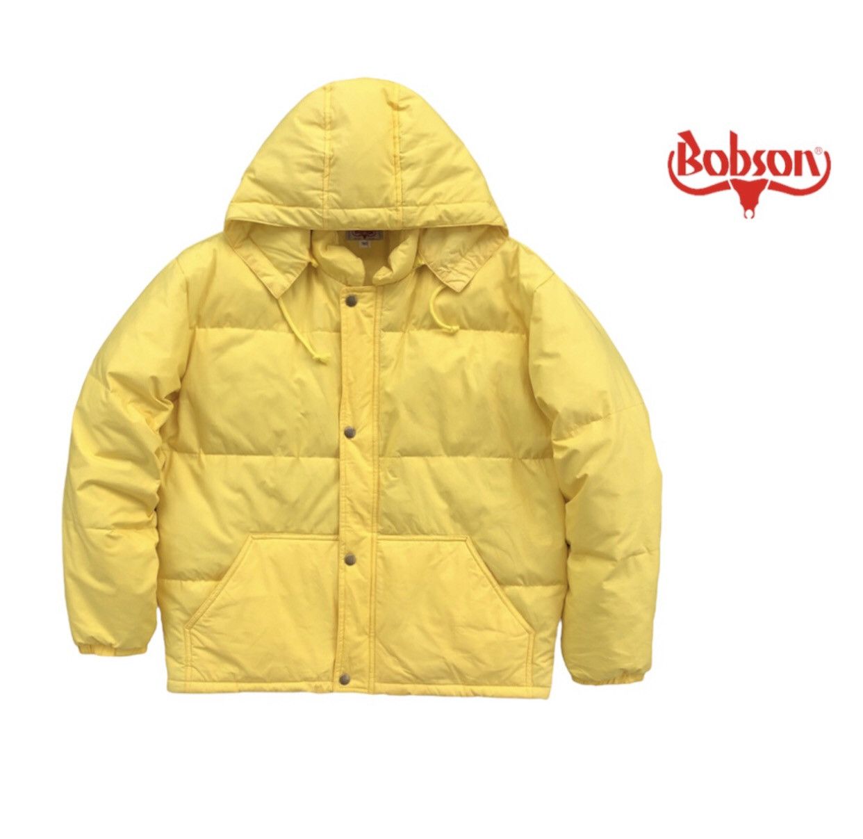 Vintage Bobson Down Feather Puffer Hooded Jacket Size US S / EU 44-46 / 1 - 1 Thumbnail