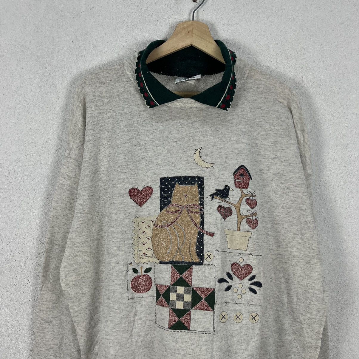 Japanese Brand VINTAGE COLLAGE SWEATSHIRT COLLAR GOPHER SPORT BIG LOGO Size US XL / EU 56 / 4 - 3 Thumbnail