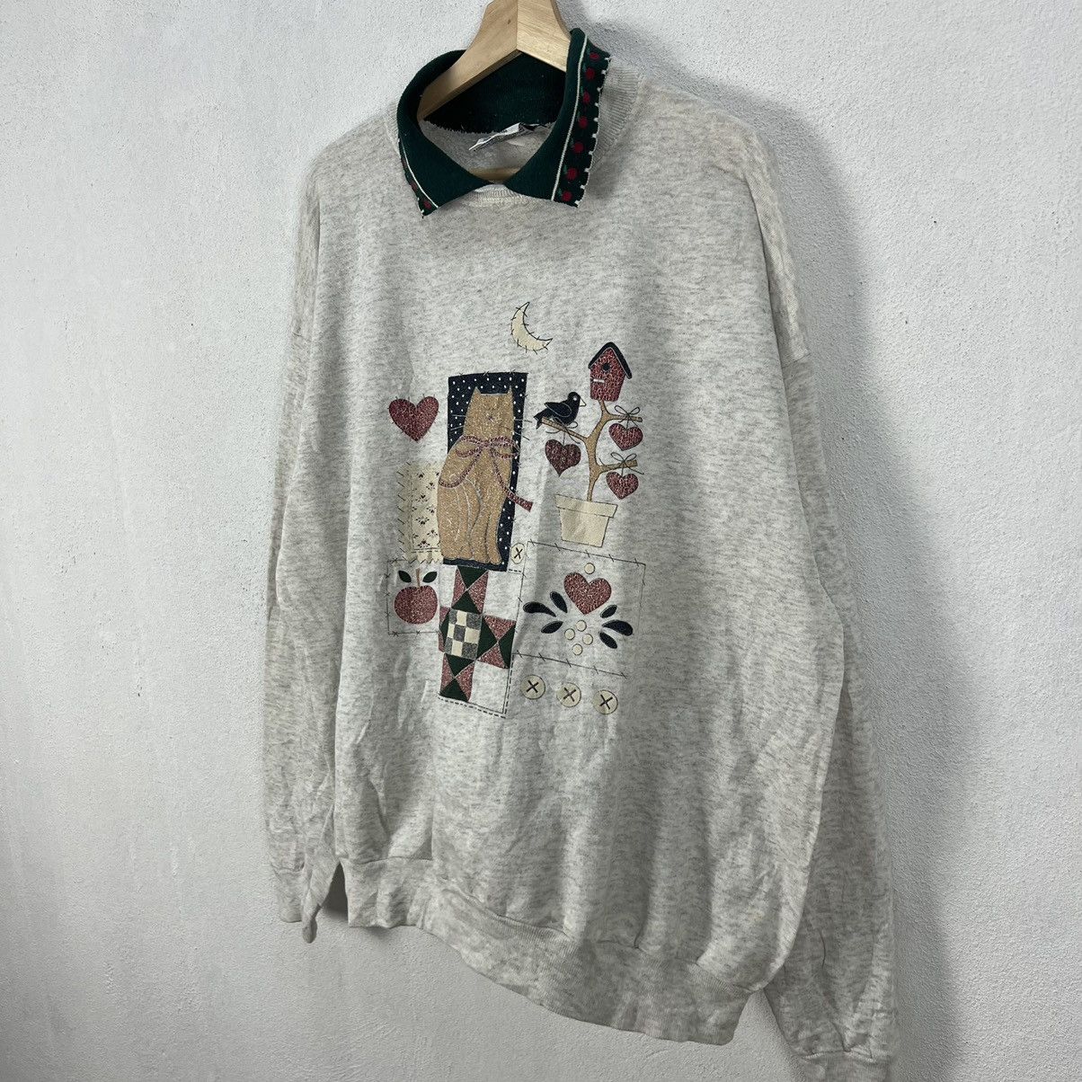Japanese Brand VINTAGE COLLAGE SWEATSHIRT COLLAR GOPHER SPORT BIG LOGO Size US XL / EU 56 / 4 - 2 Thumbnail