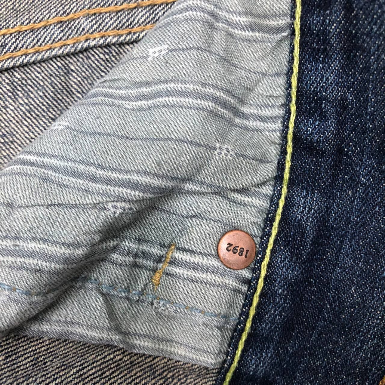 Abercrombie & Fitch P538 ABERCROMBIE AND FITCH FLARED RIPPED DENIM Size US 37 - 14 Thumbnail