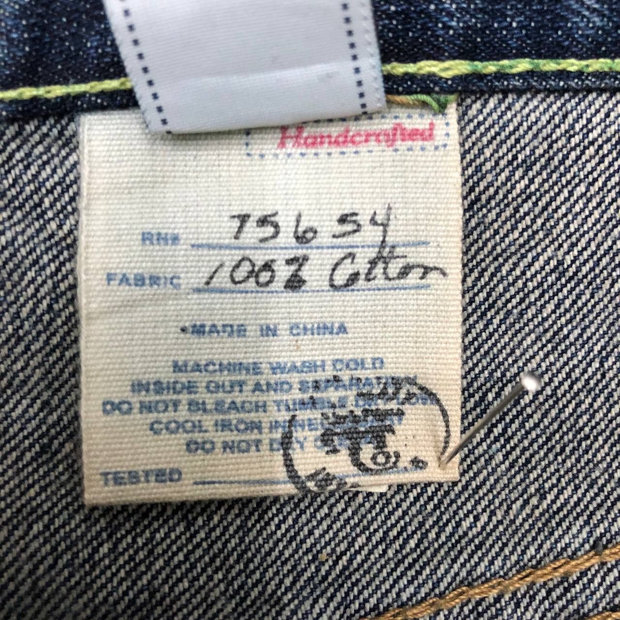 Abercrombie & Fitch P538 ABERCROMBIE AND FITCH FLARED RIPPED DENIM Size US 37 - 6 Thumbnail