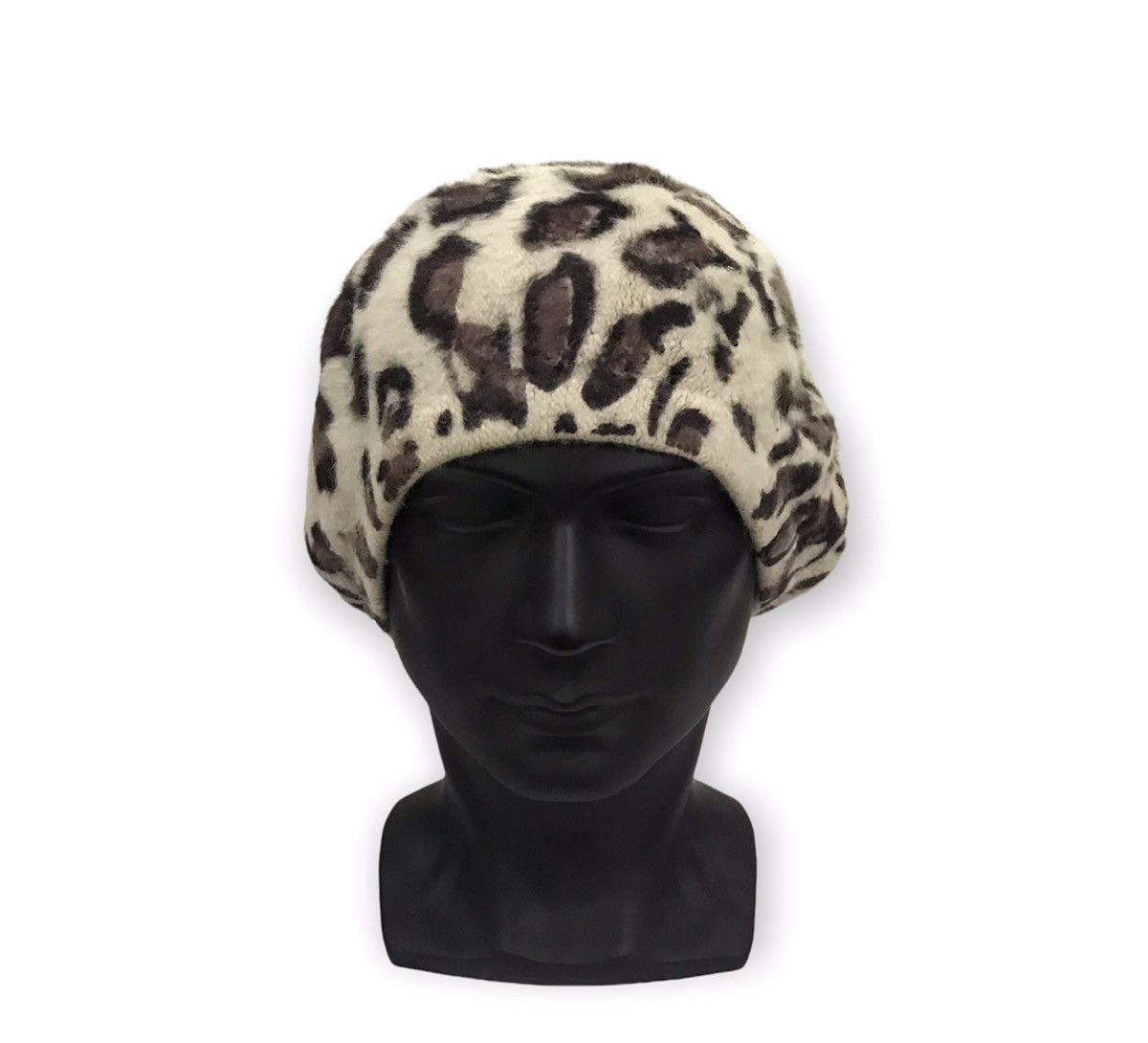 Japanese Brand × Vintage Japanese Brand Leopard Design Beanie Hat Size ONE SIZE - 1 Thumbnail