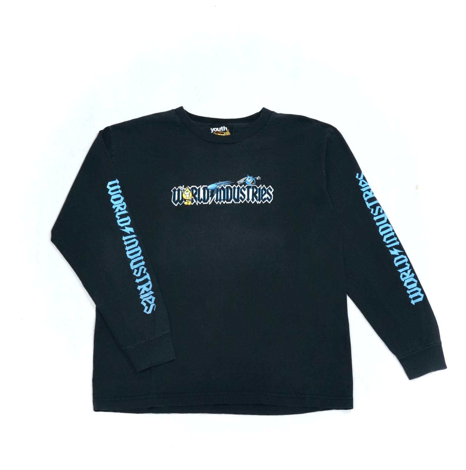 Santa Cruz Skateboards 90s World Industries Iconic Flameboy Waterboy