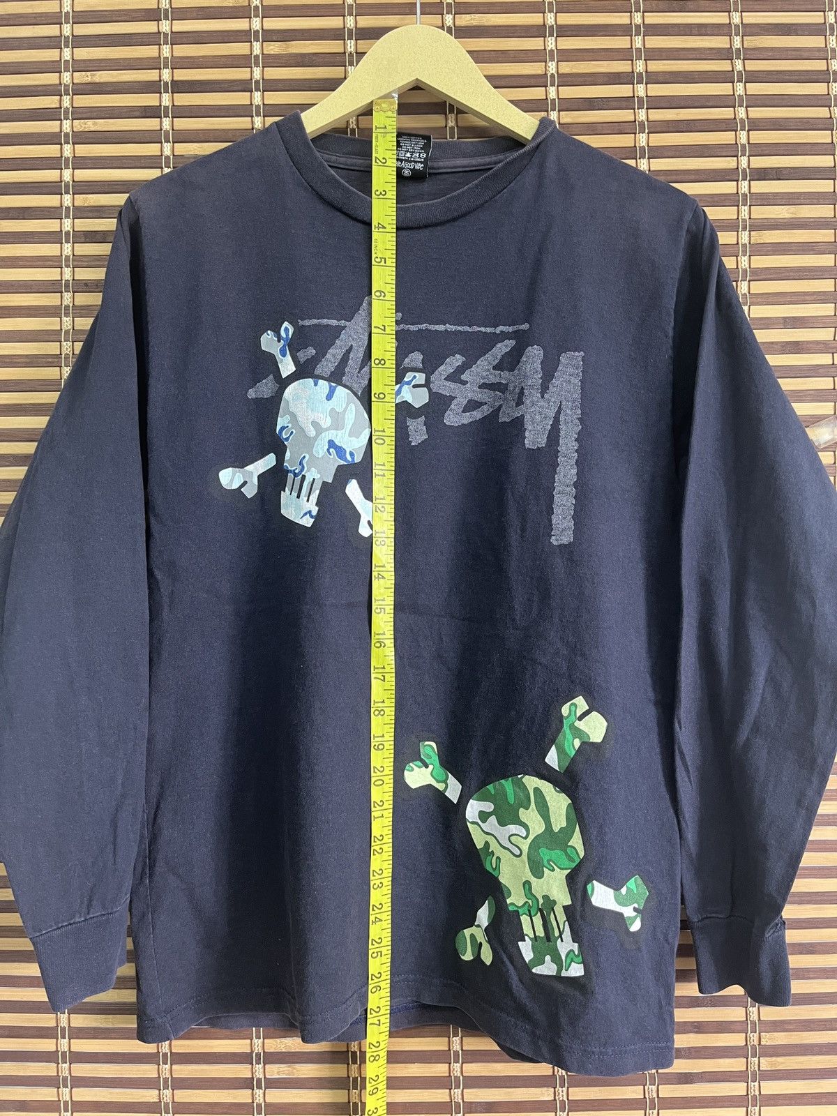 Stussy × Vintage Vintage Stussy Japan Skulls Front Back Printed Limited Size US M / EU 48-50 / 2 - 2 Thumbnail