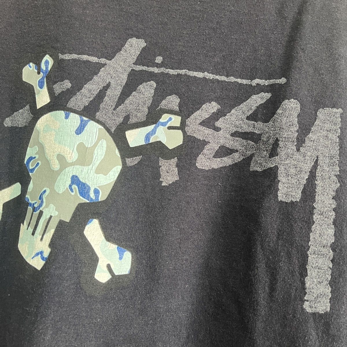 Stussy × Vintage Vintage Stussy Japan Skulls Front Back Printed Limited Size US M / EU 48-50 / 2 - 8 Thumbnail