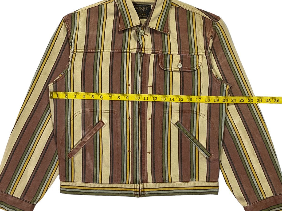 Hysteric Glamour Rare🔥Vintage Hysteric Glamour Jacket Stripes Design Size US M / EU 48-50 / 2 - 4 Thumbnail