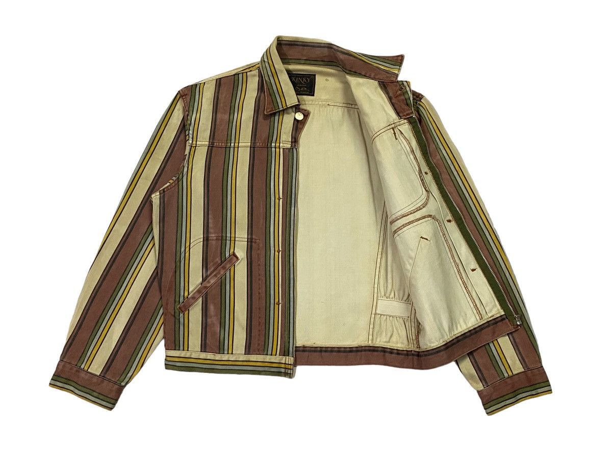 Hysteric Glamour Rare🔥Vintage Hysteric Glamour Jacket Stripes Design Size US M / EU 48-50 / 2 - 23 Thumbnail