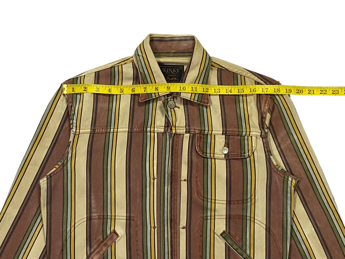 Hysteric Glamour Rare🔥Vintage Hysteric Glamour Jacket Stripes Design Size US M / EU 48-50 / 2 - 6 Thumbnail