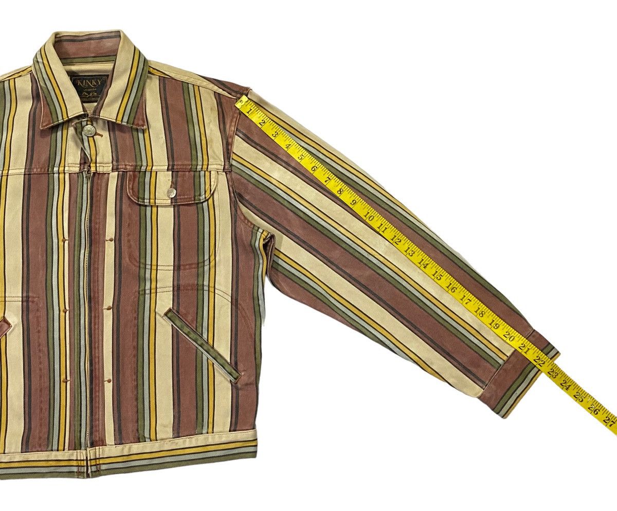Hysteric Glamour Rare🔥Vintage Hysteric Glamour Jacket Stripes Design Size US M / EU 48-50 / 2 - 7 Thumbnail