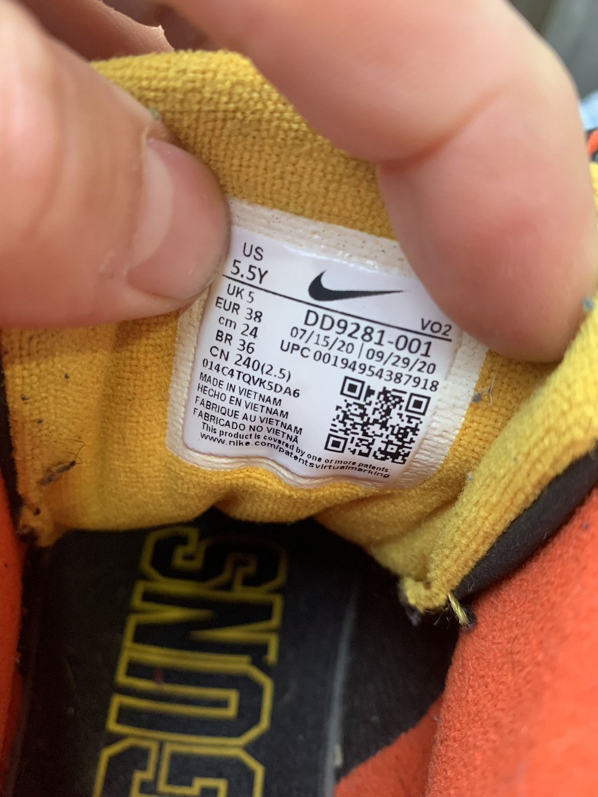 Nike Nike Air Raid Roswell Rayguns Size US 5.5 / EU 38 - 7 Thumbnail