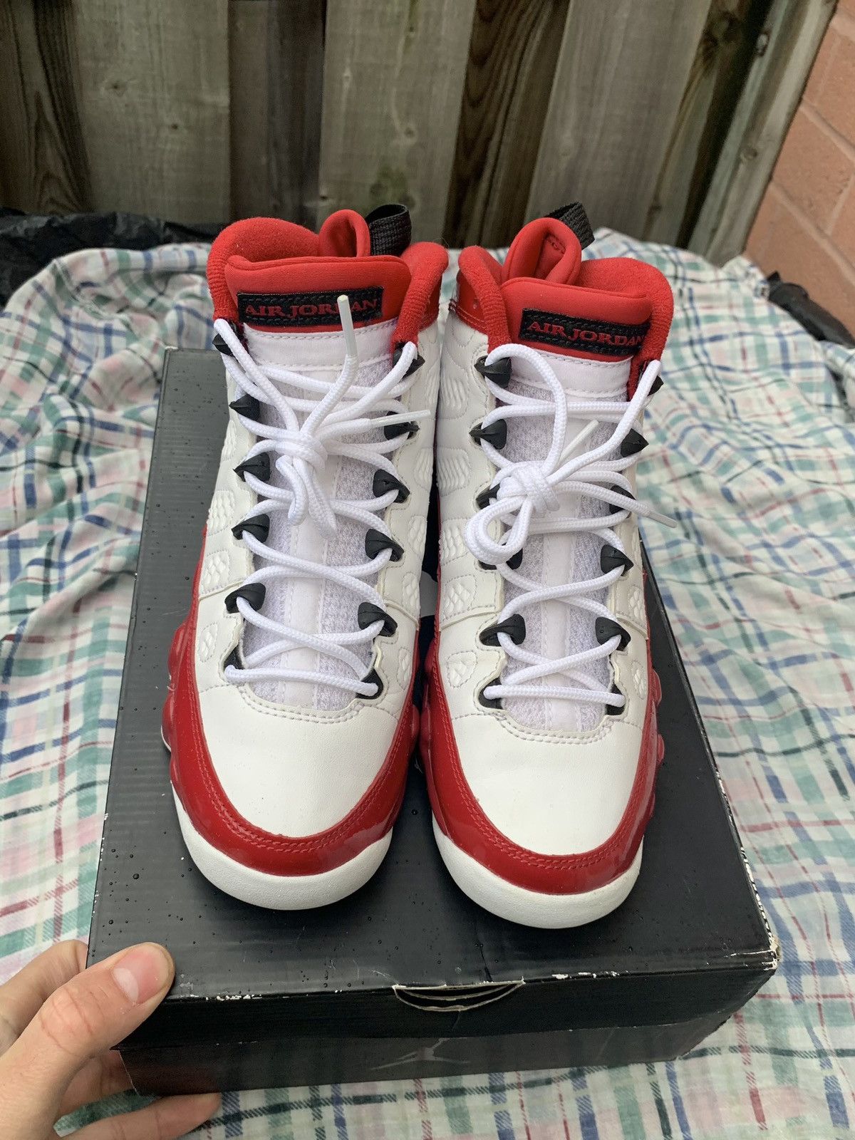 Jordan Brand Jordan 9 Retro Gym Red Size US 5 / EU 37 - 2 Thumbnail