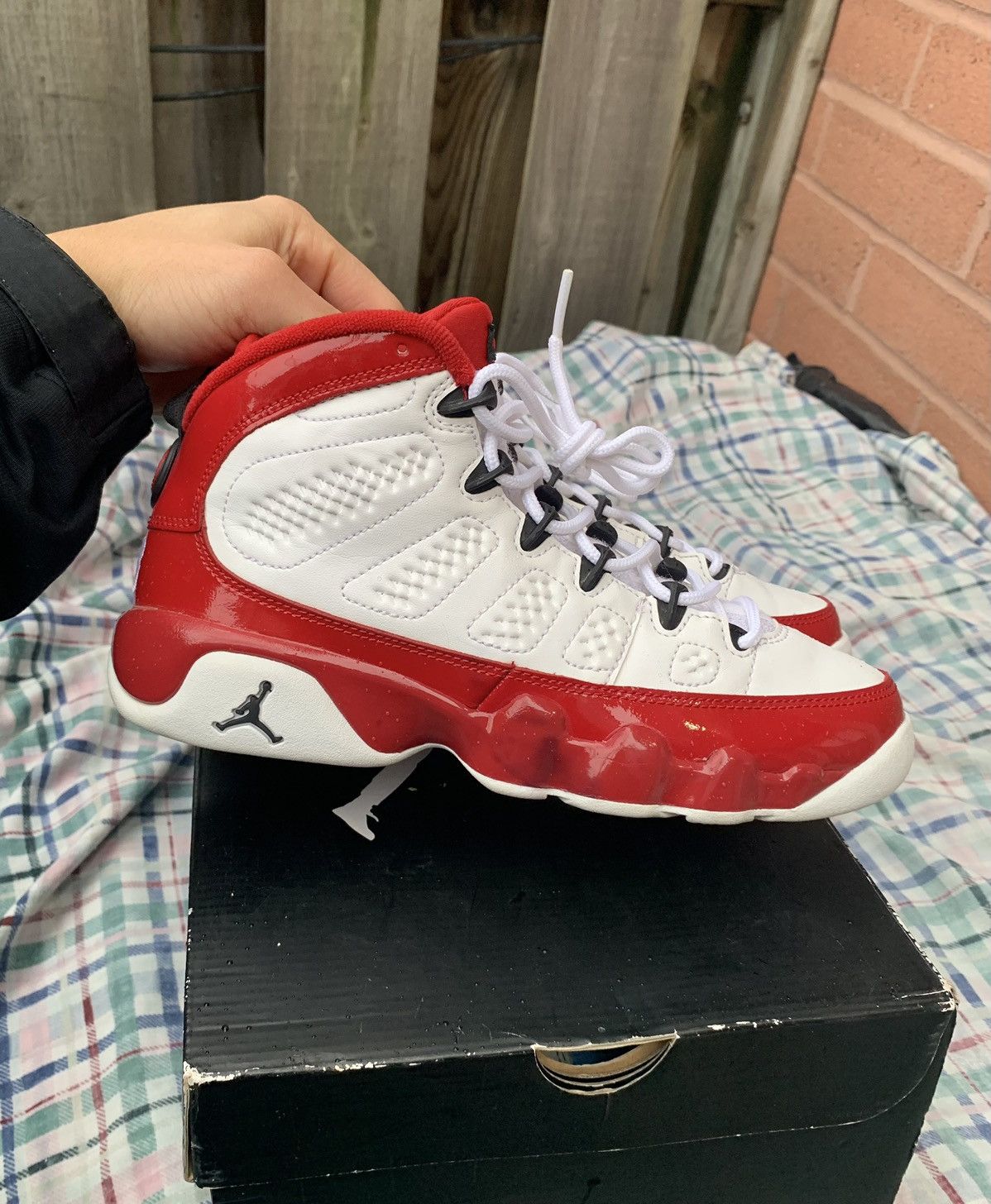 Jordan Brand Jordan 9 Retro Gym Red Size US 5 / EU 37 - 9 Thumbnail