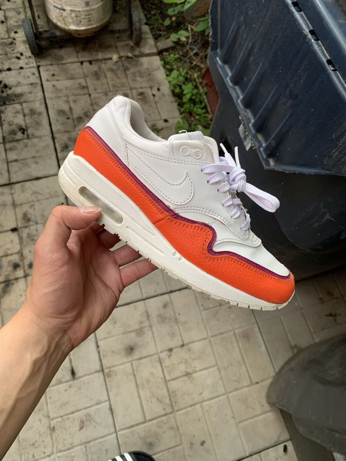 Nike Women’s Air Max 1 Double Layer Orange Size US 5 / EU 37 - 6 Thumbnail