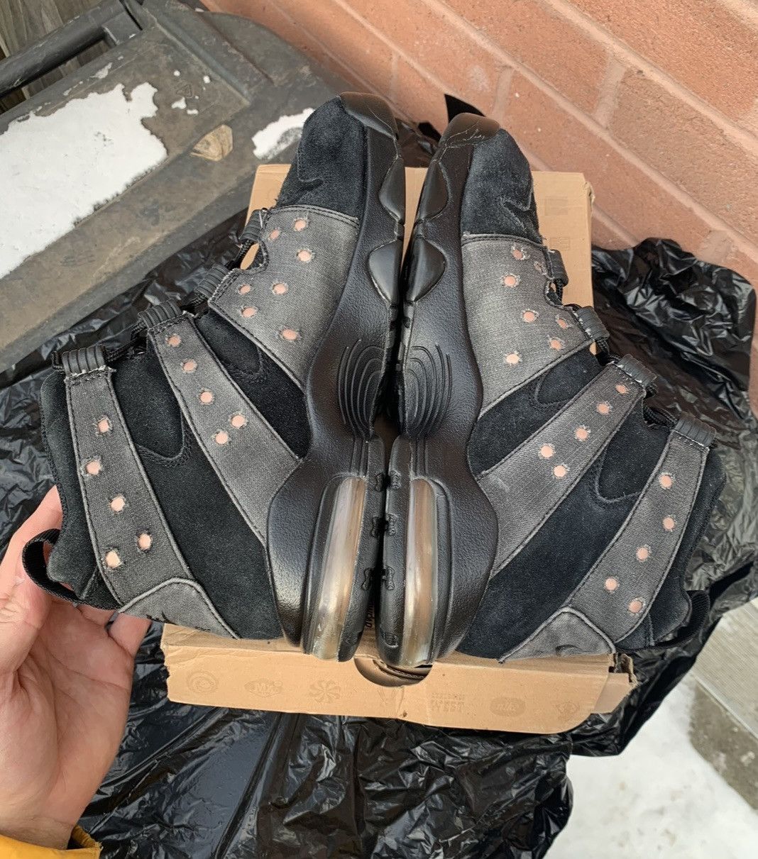 Nike Air max 2 CB 34 Black Denim Size US 10.5 / EU 43-44 - 4 Thumbnail
