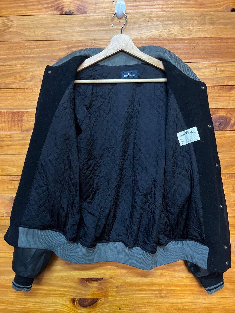 Vintage VINTAGE COMME CA DU MODE 1992 AUTUMN WINTER VARSITY JACKET Size US M / EU 48-50 / 2 - 14 Thumbnail