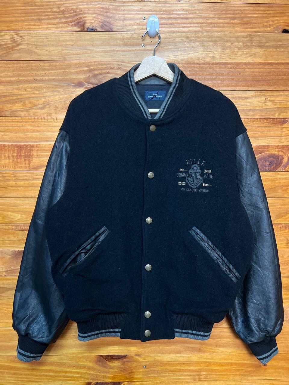 Vintage VINTAGE COMME CA DU MODE 1992 AUTUMN WINTER VARSITY JACKET Size US M / EU 48-50 / 2 - 4 Thumbnail