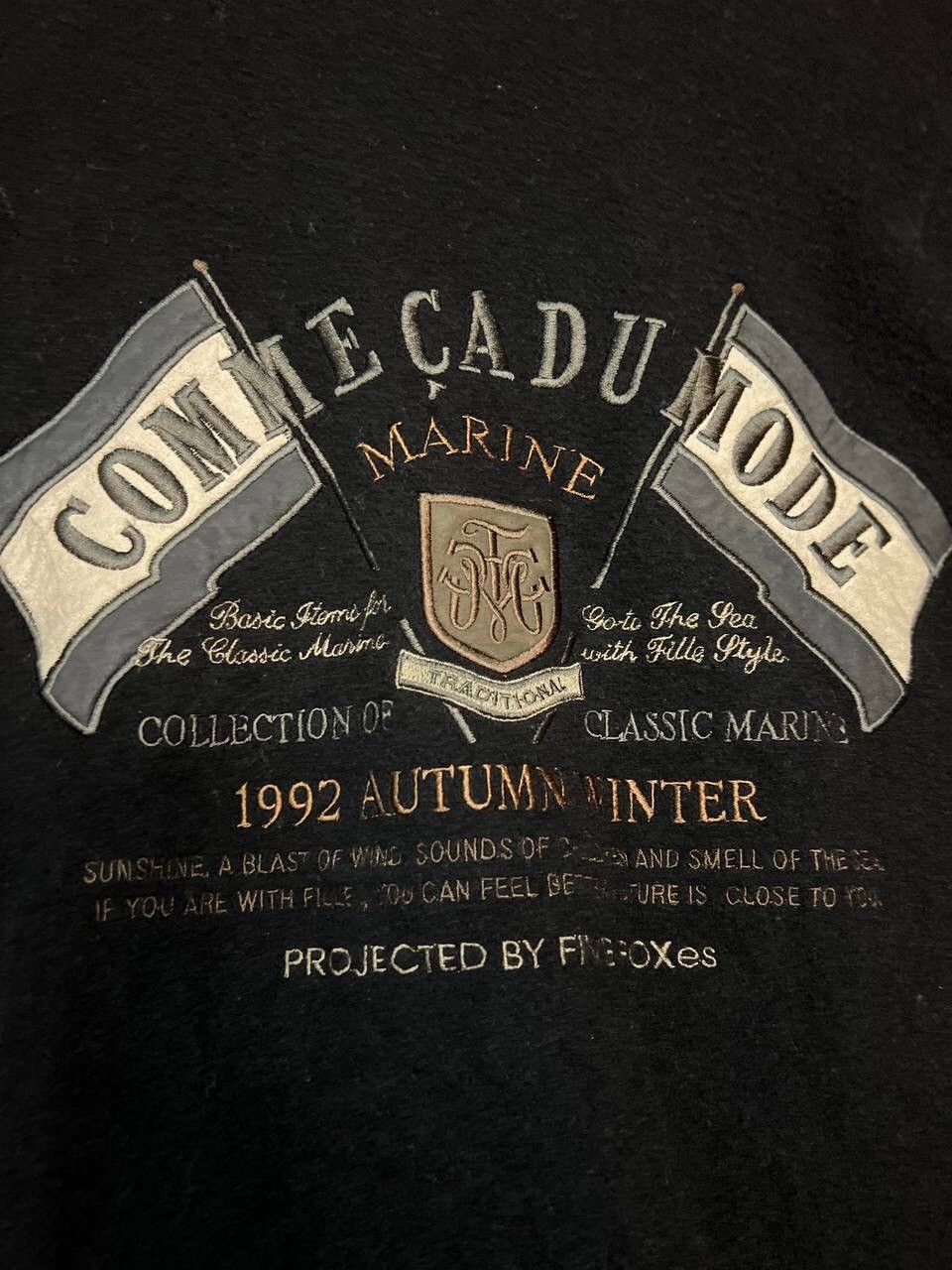 Vintage VINTAGE COMME CA DU MODE 1992 AUTUMN WINTER VARSITY JACKET Size US M / EU 48-50 / 2 - 12 Thumbnail