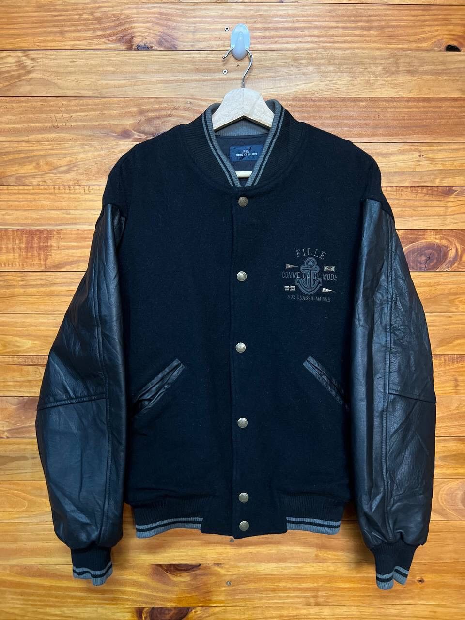 Vintage VINTAGE COMME CA DU MODE 1992 AUTUMN WINTER VARSITY JACKET Size US M / EU 48-50 / 2 - 10 Thumbnail