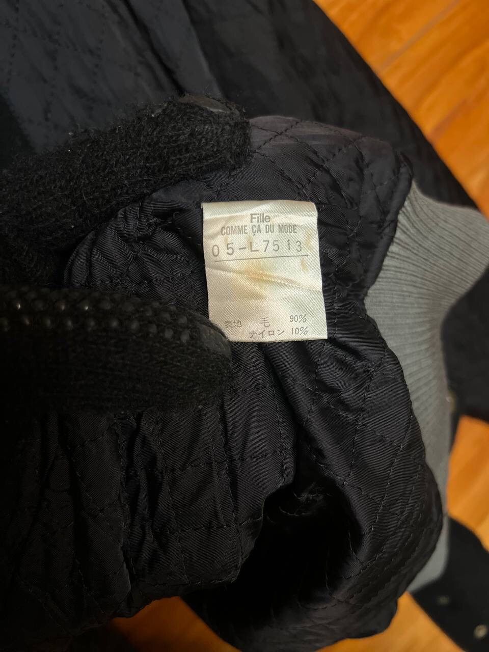 Vintage VINTAGE COMME CA DU MODE 1992 AUTUMN WINTER VARSITY JACKET Size US M / EU 48-50 / 2 - 17 Thumbnail