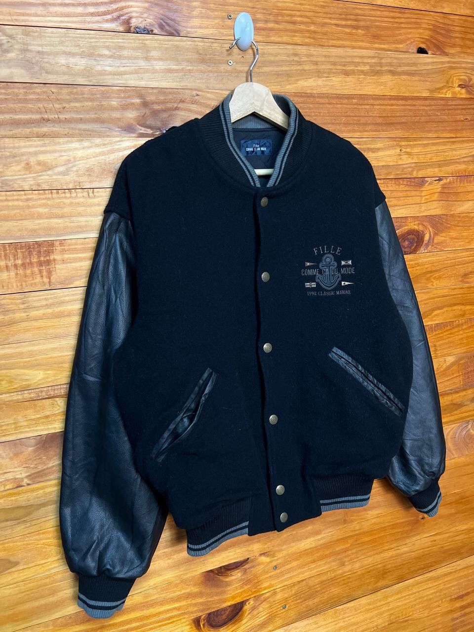 Vintage VINTAGE COMME CA DU MODE 1992 AUTUMN WINTER VARSITY JACKET Size US M / EU 48-50 / 2 - 5 Thumbnail