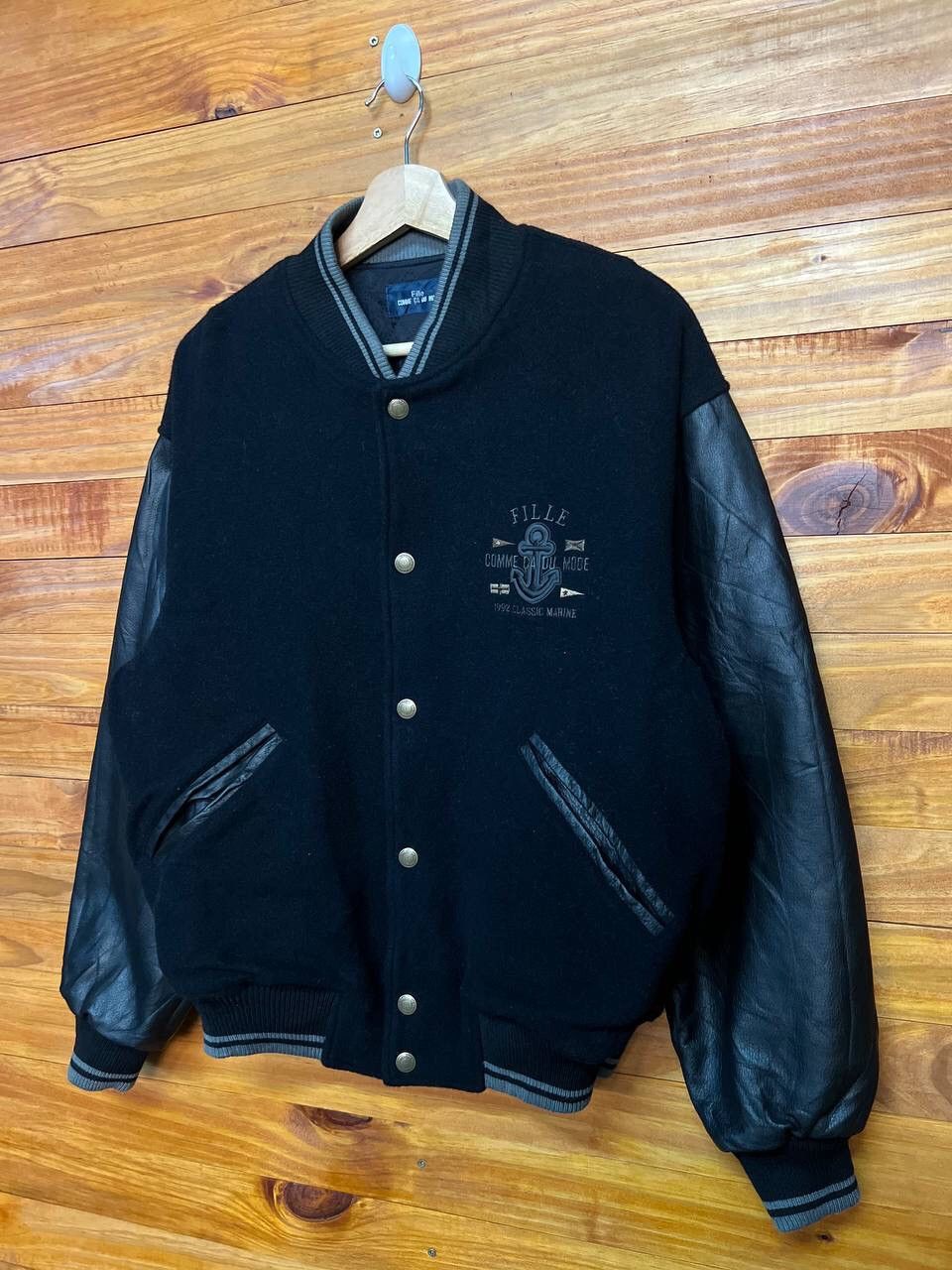 Vintage VINTAGE COMME CA DU MODE 1992 AUTUMN WINTER VARSITY JACKET Size US M / EU 48-50 / 2 - 6 Thumbnail