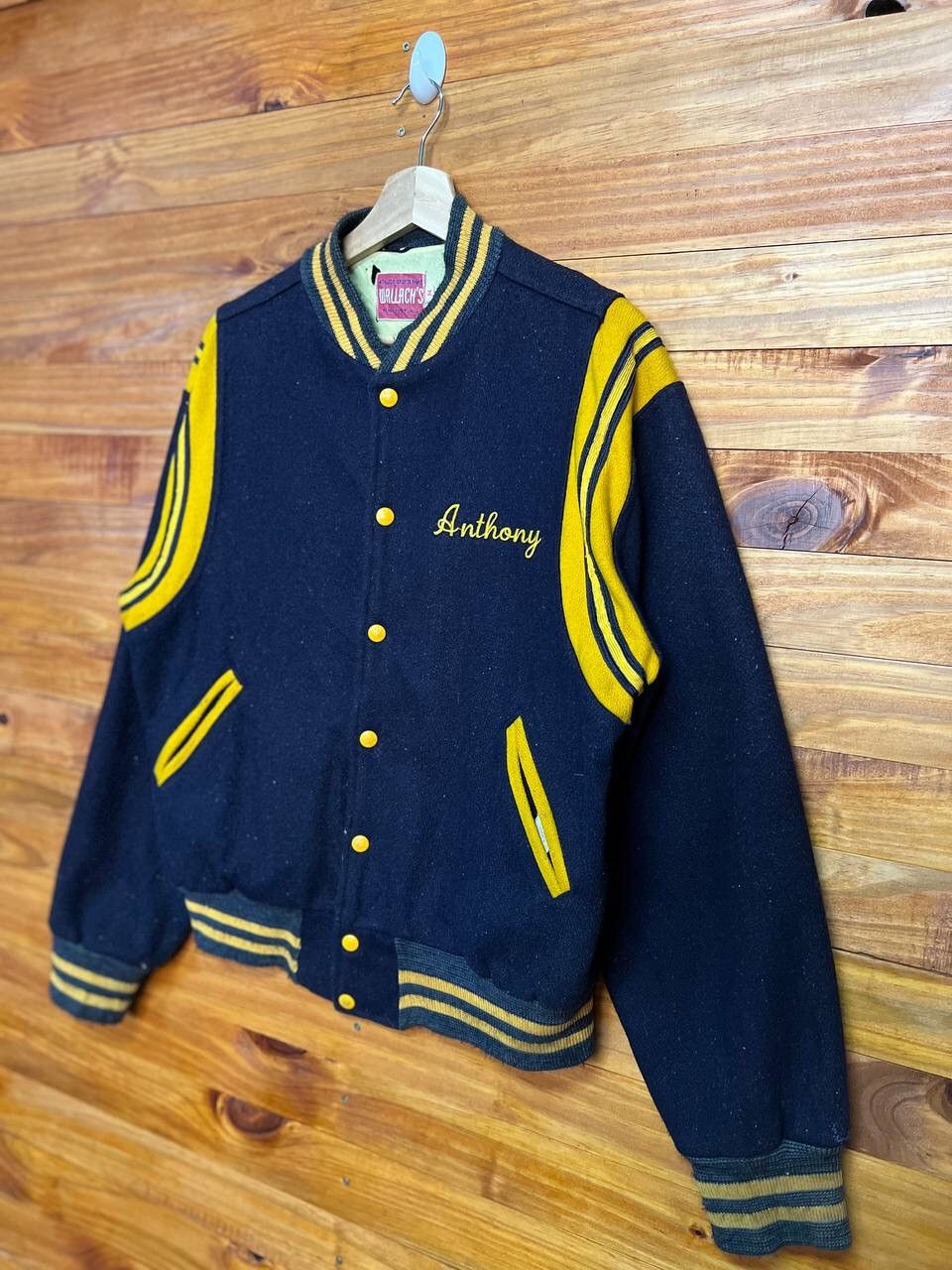 Vintage TOMS RIVER WOOL EMBROIDERED VARSITY JACKET Size US M / EU 48-50 / 2 - 4 Thumbnail