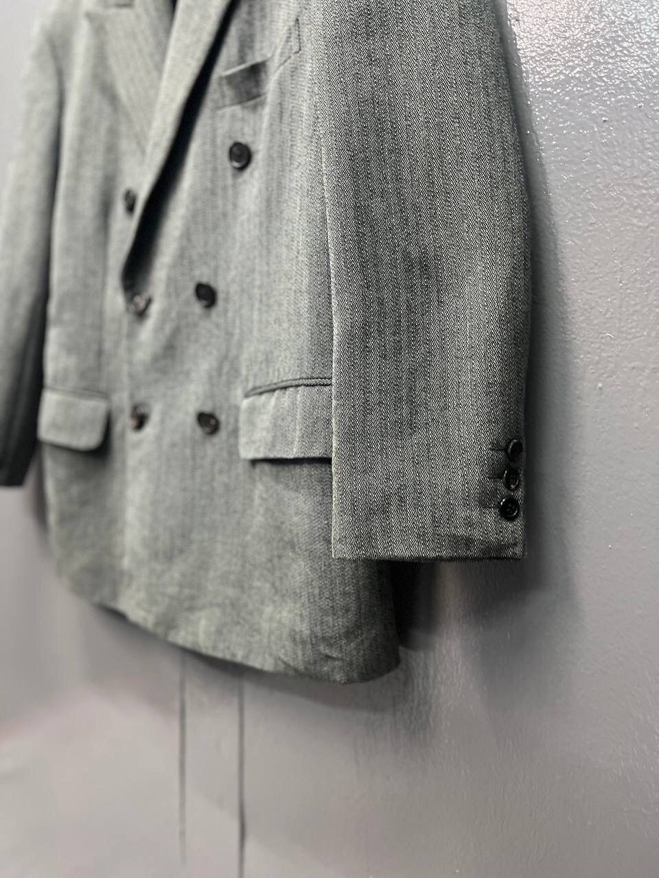 Yohji Yamamoto Ys FOR MEN BLAZERS FISHBONE Size 42L - 5 Thumbnail