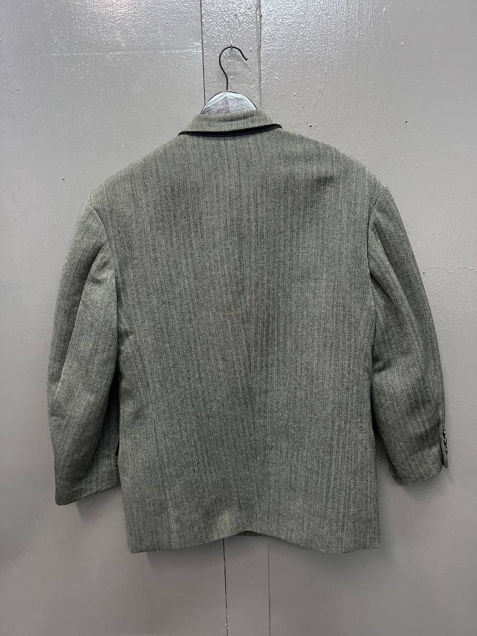 Yohji Yamamoto Ys FOR MEN BLAZERS FISHBONE Size 42L - 6 Thumbnail